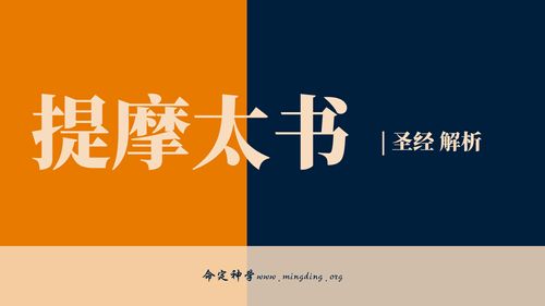 第55卷《提摩太后书》- 查经解读