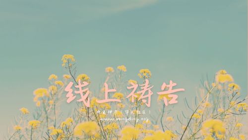 【线上祷告】主题：只愿得着神！