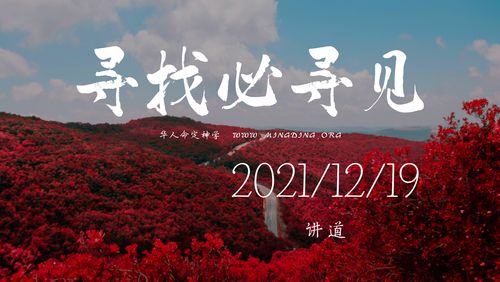 【讲道】- 寻找必寻见