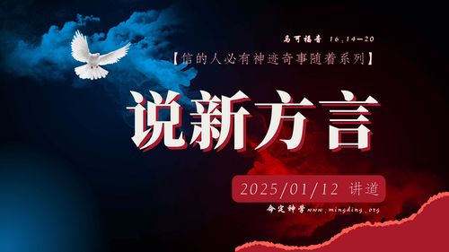 【讲道】【神迹系列】 02：说新方言！