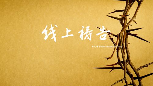 【線上禱告】- 走蒙福的路